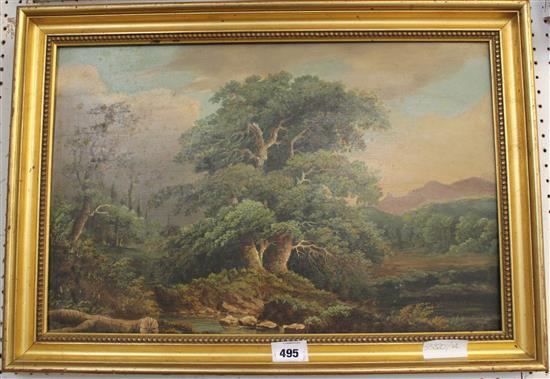 A Tree at Selby, oil(-)